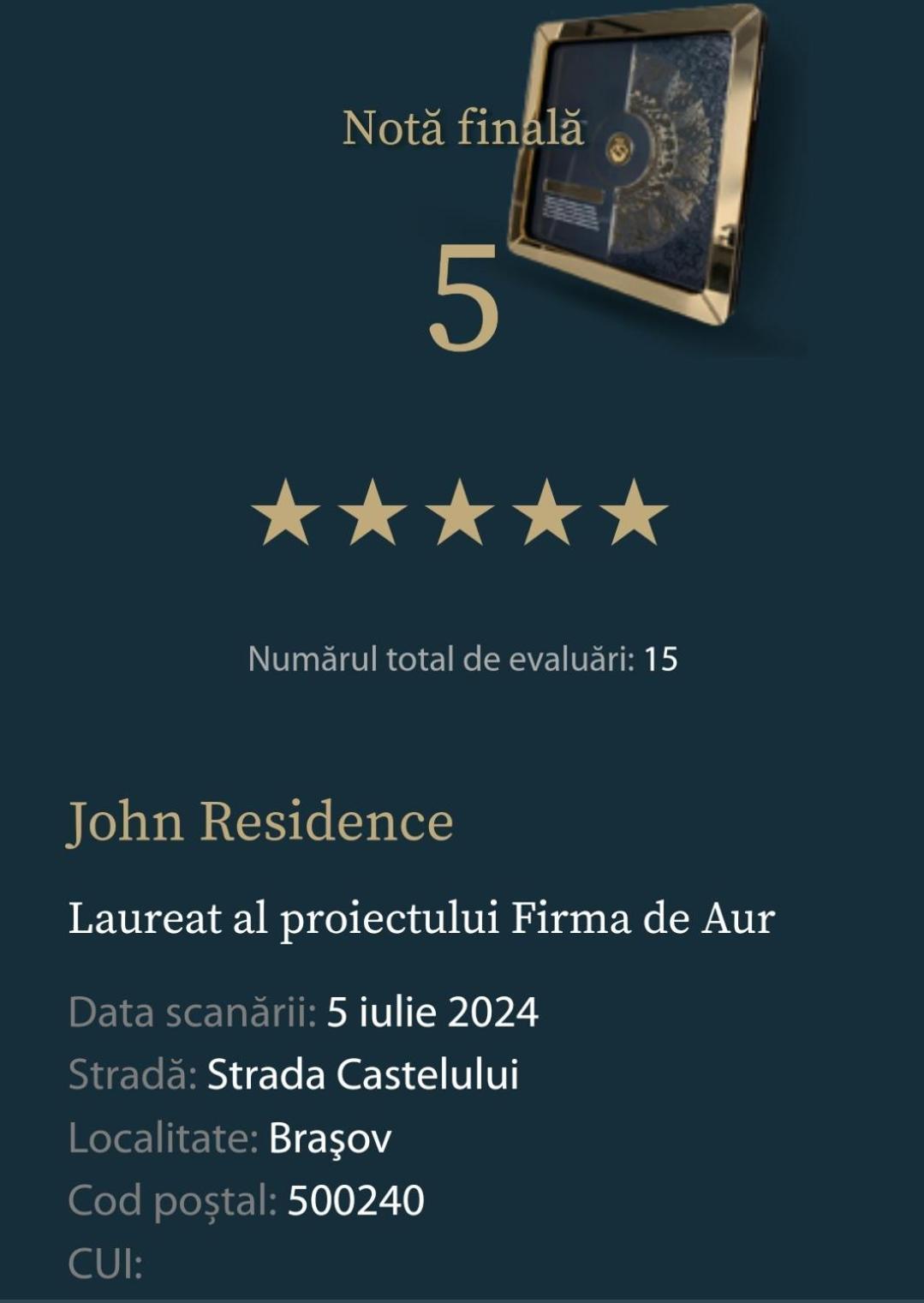 John Residence Apartment Brasov With Parking Option Eksteriør bilde